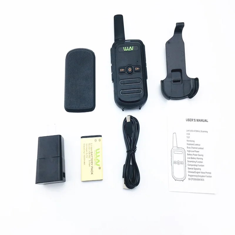 Handheld Transceiver Radio Power Professional Talkie Interphone Dual Band Talk Ham Communicator HF Amateur Handy Intercom Tuner