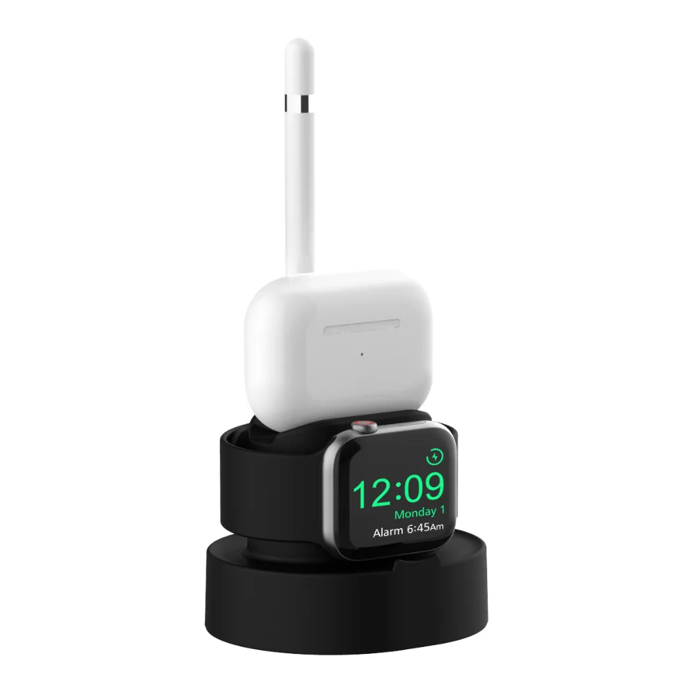 HOCE 2 In 1 Charger Stand Dock For Apple Watch Series 7 6 5 4 3 2 1 SE Airpods For iPhone 13 11 Pro Max X XS 8 Charging Holder