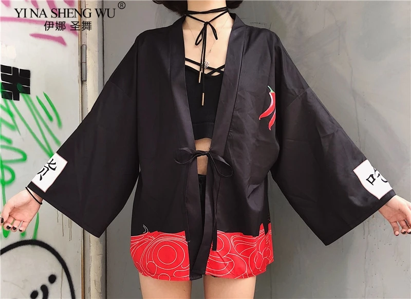 

For Women Men Japanese Kimono Yukata Cardigan Casual Kimono Costumes Traditional Loose Asian Japanese Clothing Long Sleeve Coat