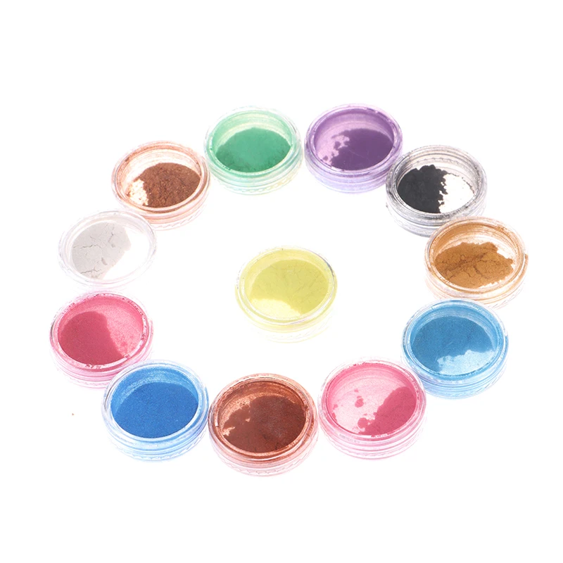 

12 Colors/set Mica Pigment Powder Mica Powder Epoxy Resin Dye Pearl Pigment