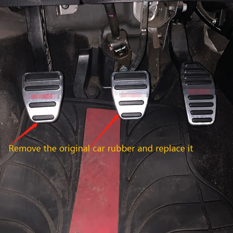 

For Nissan Qashqai J11 Aluminum MT Accelerator Pedal Gas Brake Pad Pedal Protectors Interior Car Styling Accessory 2016 To 2019