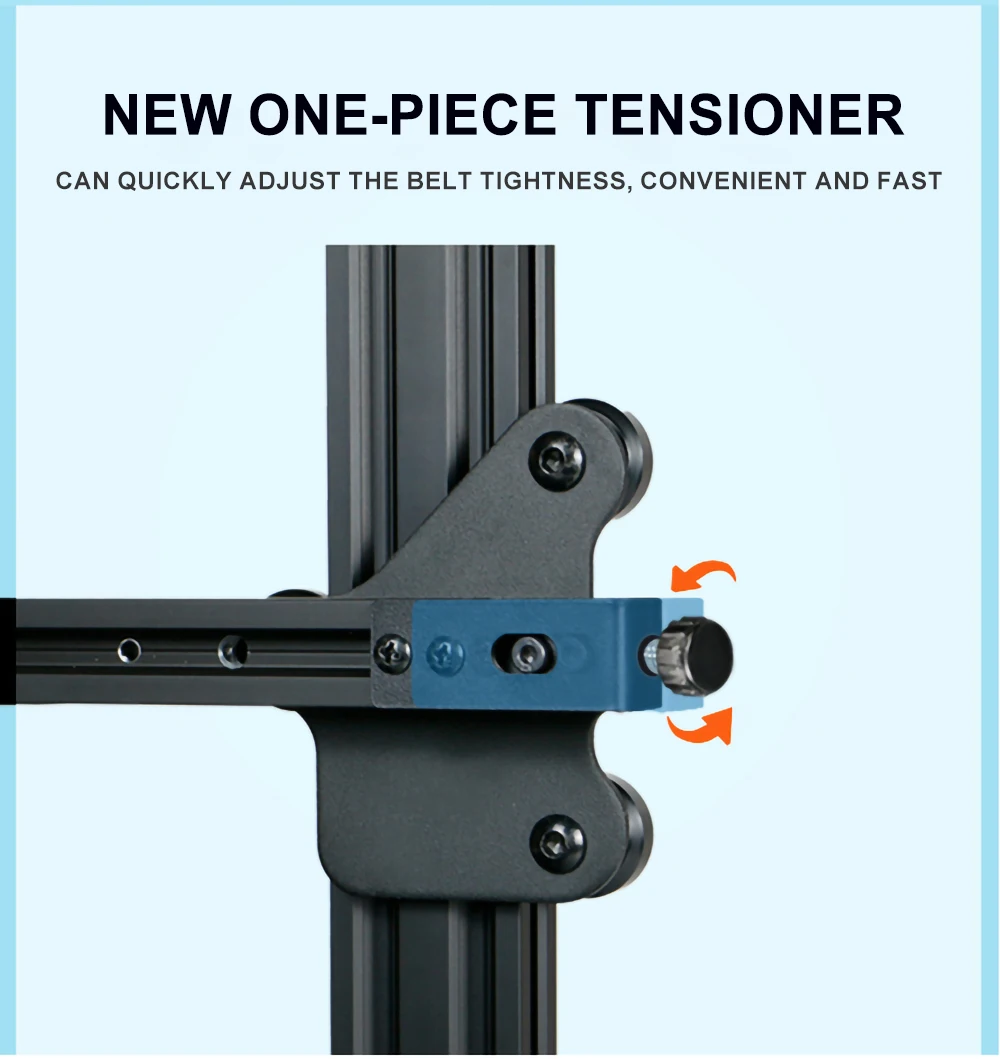 3D-принтер CREASEE CS50S Pro большой с возобновлением печати пластиной 500x500 | Компьютеры и