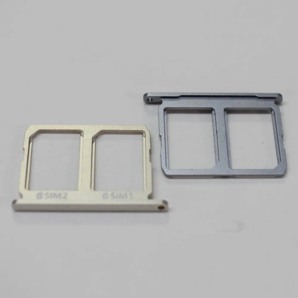 2 шт. оригинальный новый держатель лотка для Sim-карты Samsung Galaxy S6 G920 адаптер двух