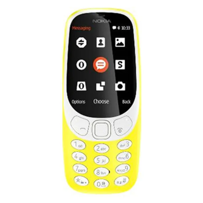 Разблокированный сотовый телефон Nokia 3310 (2017) две/одна Sim-карты экран 2 4 дюйма 2G GSM