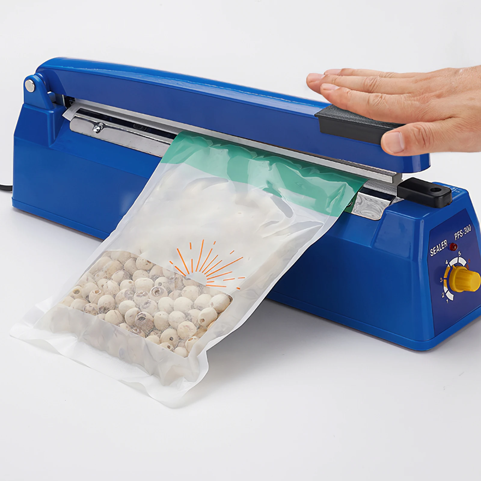 

Vacuum Sealer Packaging Machine Household Food Film Sealer Vacuum Packer Keep Food Fresh 220V/110V FREE GIFT 10pcs Storage Bags