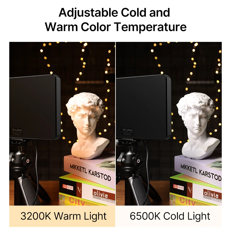 Светодиодная осветительная панель VIJIM VL108C 3200K-6500K освещение для фотосъемки в