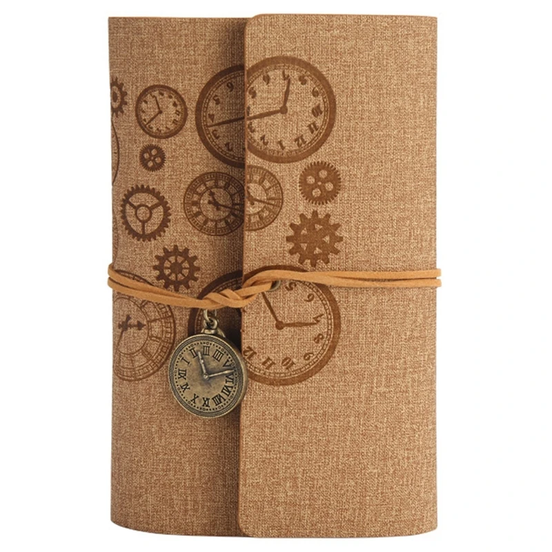 

Vintage A6 Travel Diary Notepad Journal Agenda Planner Notebook Stationery Gift P9YA