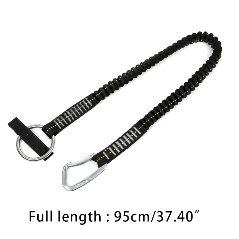 

Rock Climbing Speed Drop Anti Falling Elastic Rope for Working at Height Applicable to Water Rescue Fire Fighting