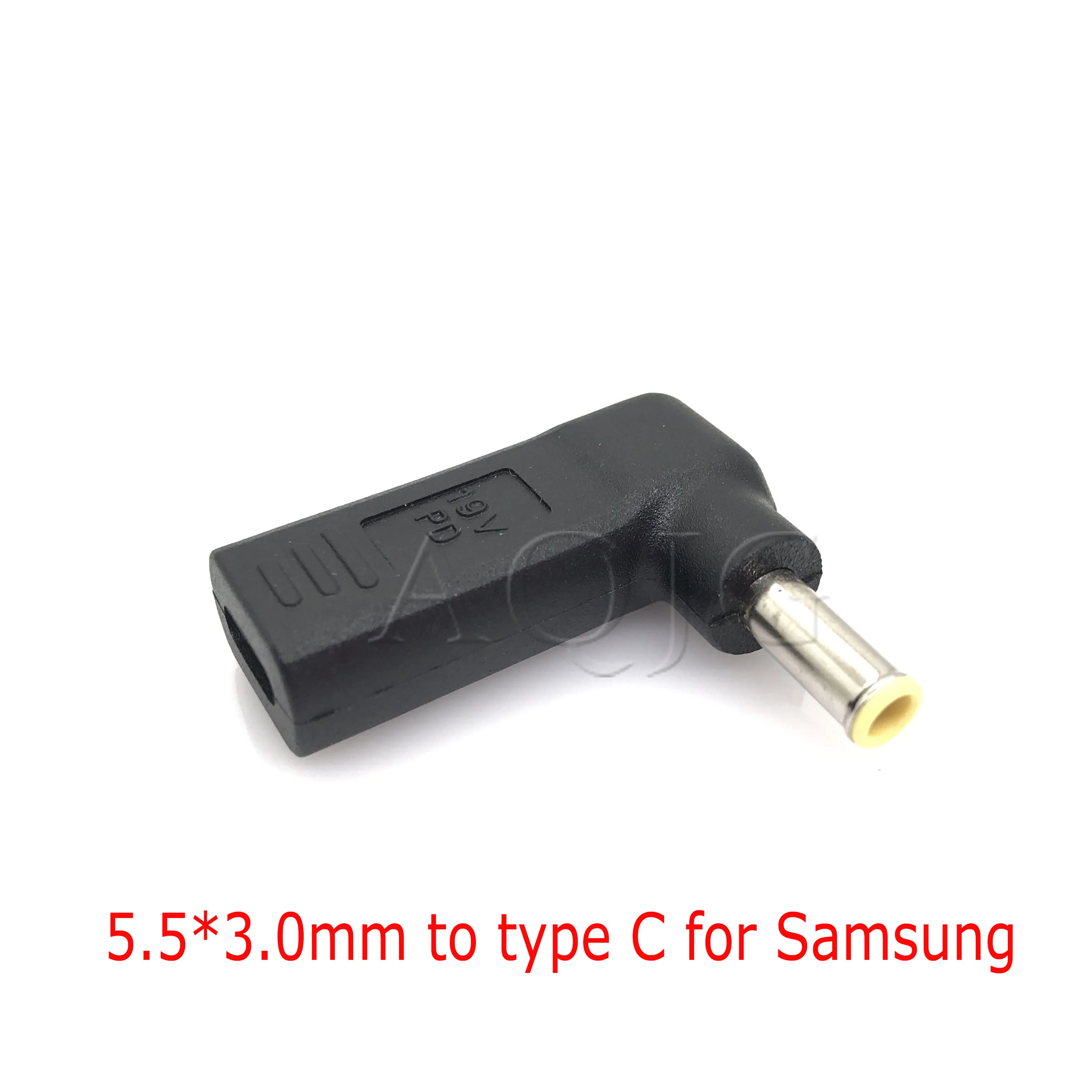 Разъем-адаптер с разъемом типа C для Samsung 90 градусов USB3.1 разъем-переходник 5 5x3 0 мм