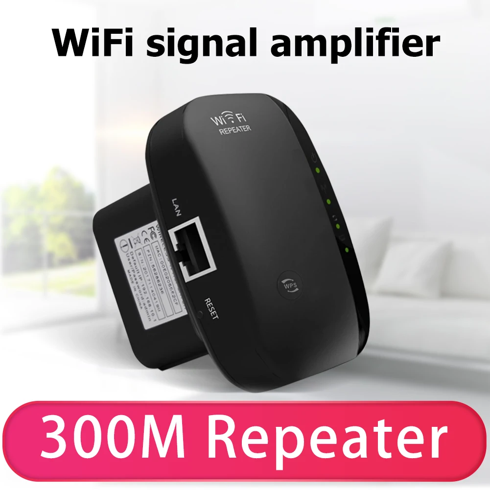 ALLOYSEED портативный 2 4 ГГц 300 Мбит/с WiFi ретранслятор сигнала Усилитель точки доступа