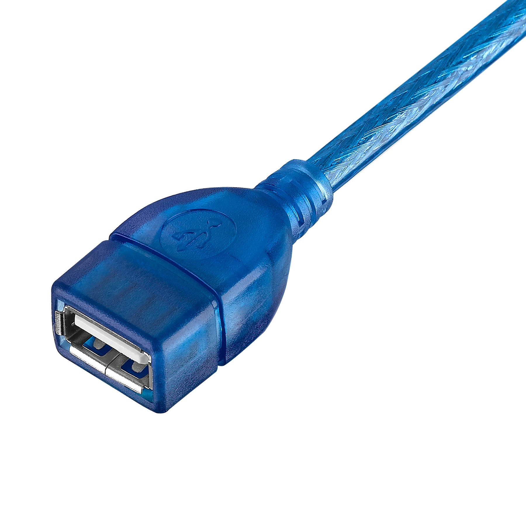 Bochara USB 2 0 Тип A удлинитель Мама-мама кабель двойной экранированный (фольга +