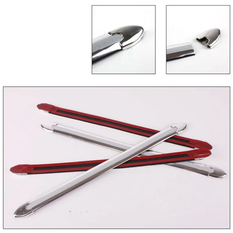 4 шт./компл. Автомобильная Противоударная полоса защита Бампера бампер