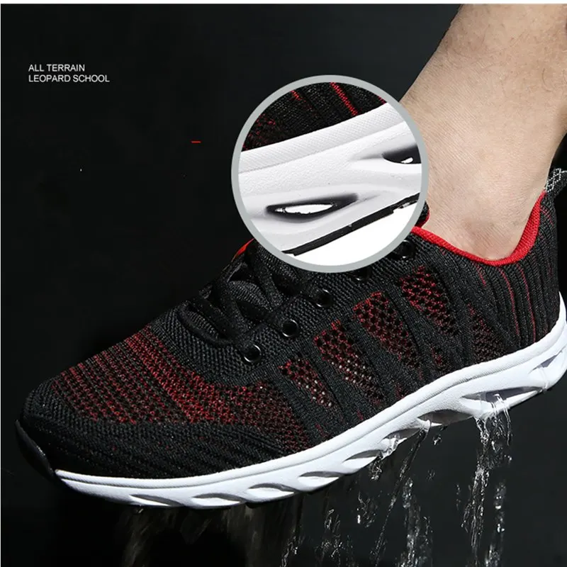 Новый стиль обувь для бега на плоской подошве дышащие мужские спортивные