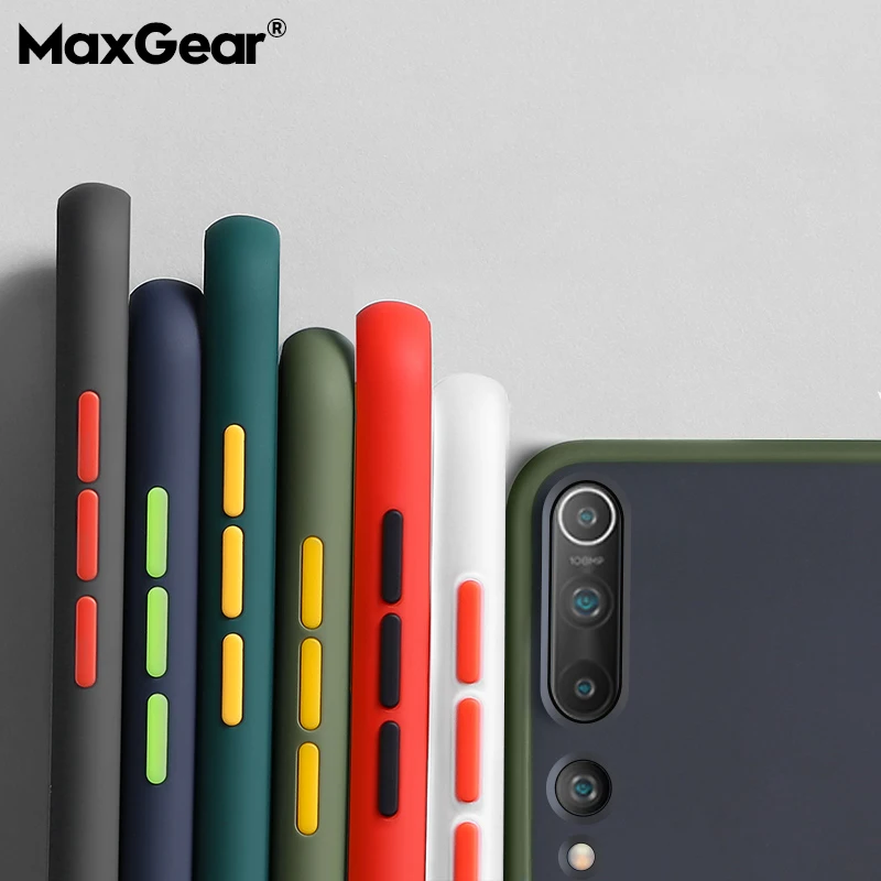 Противоударный армированный матовый чехол для Xiaomi Mi Poco X3 9T CC9 A3 10 Lite Redmi Note 6 7 8 9 Pro 9S