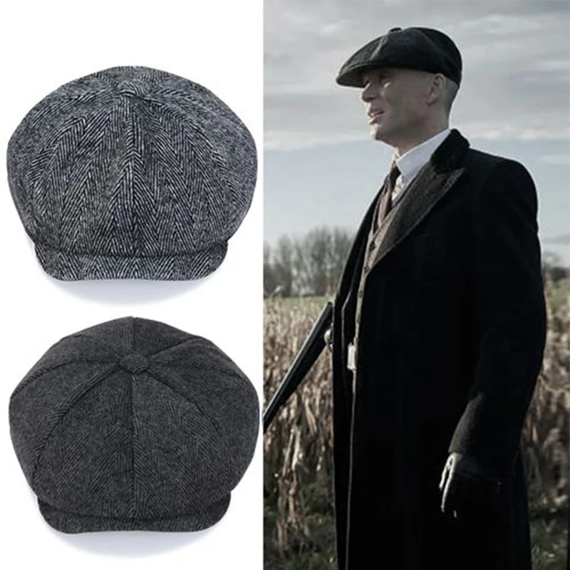 

2020 New Gatsby Men's Newsboy Cap Ivy Driver Driving Flat Cap Wholesale