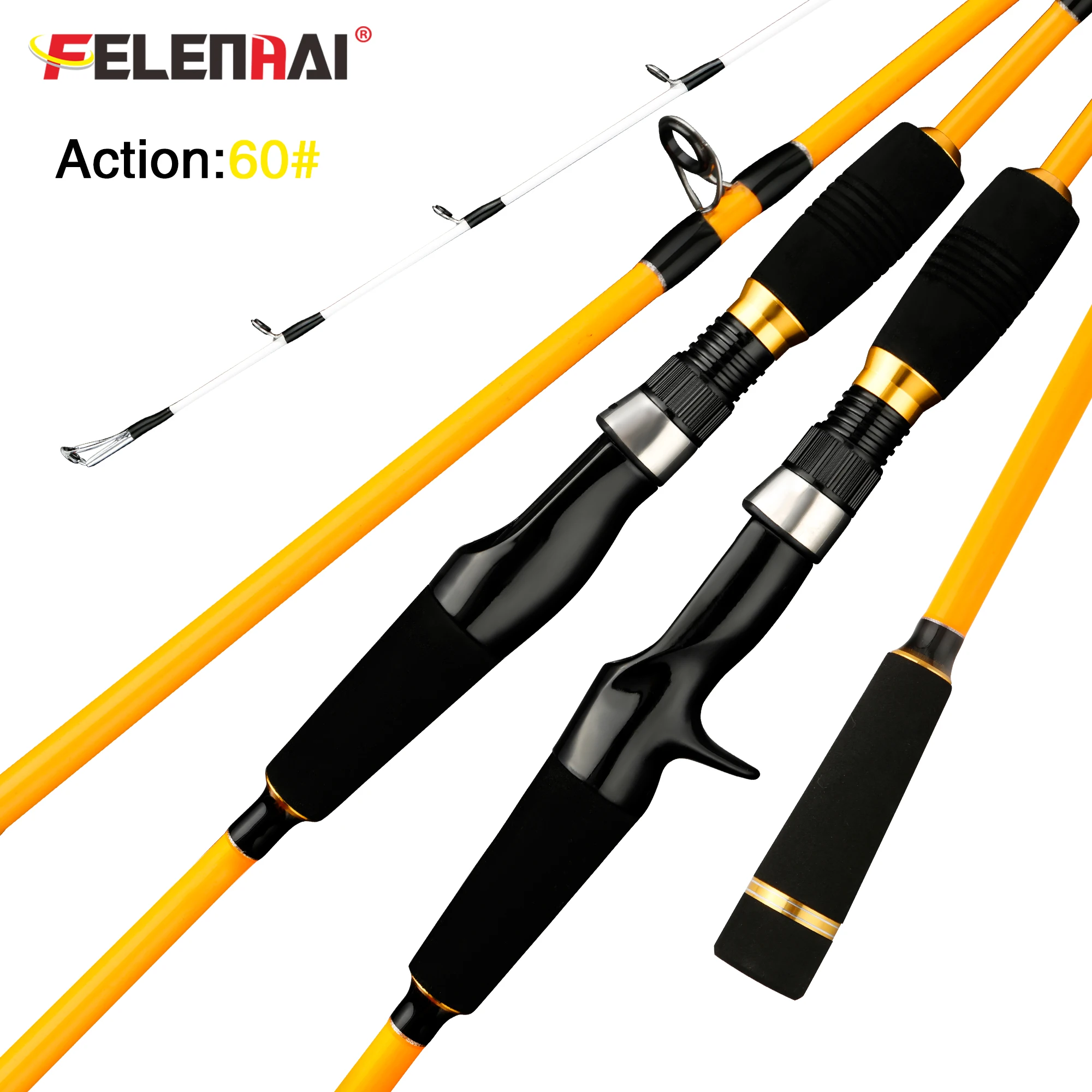 

FELENHAI Jigging Casting Fishing Sea Ocean Rod 1.55 1.65 1.70m 30T Carbon Fiber Lure 50g 80g 200g Saltwater Boat Jigger Pole