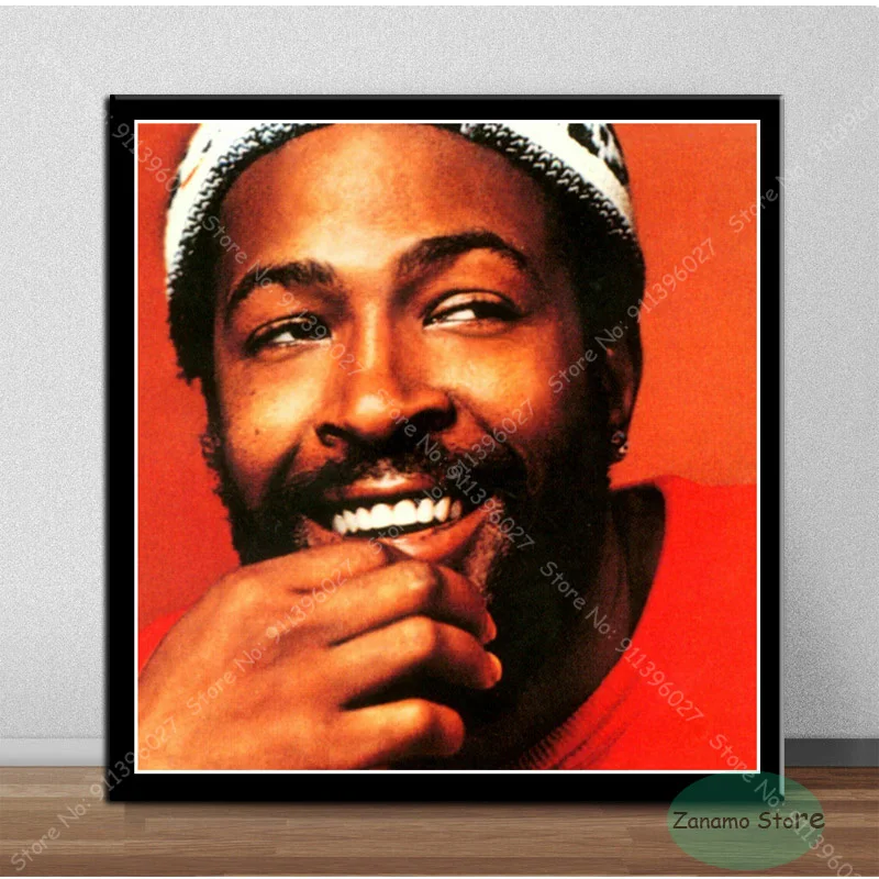 Плакат TZ136 HD печать Marvin Gaye I Want You Jazz музыкальный альбом холст живопись искусство
