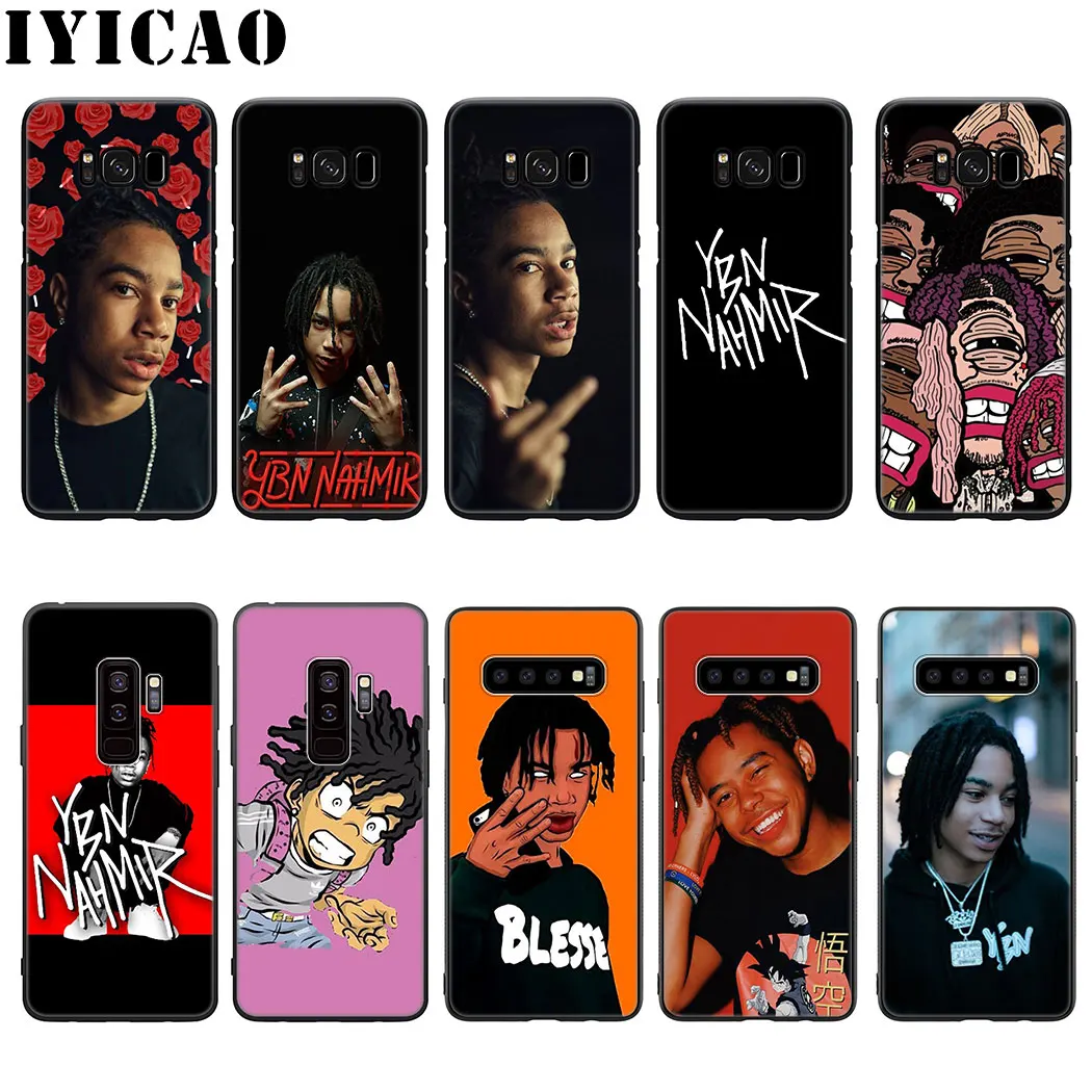 YBN Nahmir Rapper силиконовый мягкий чехол для телефона samsung Galaxy S10 S9 S8 Plus S6 S7 Edge S10e TPU |