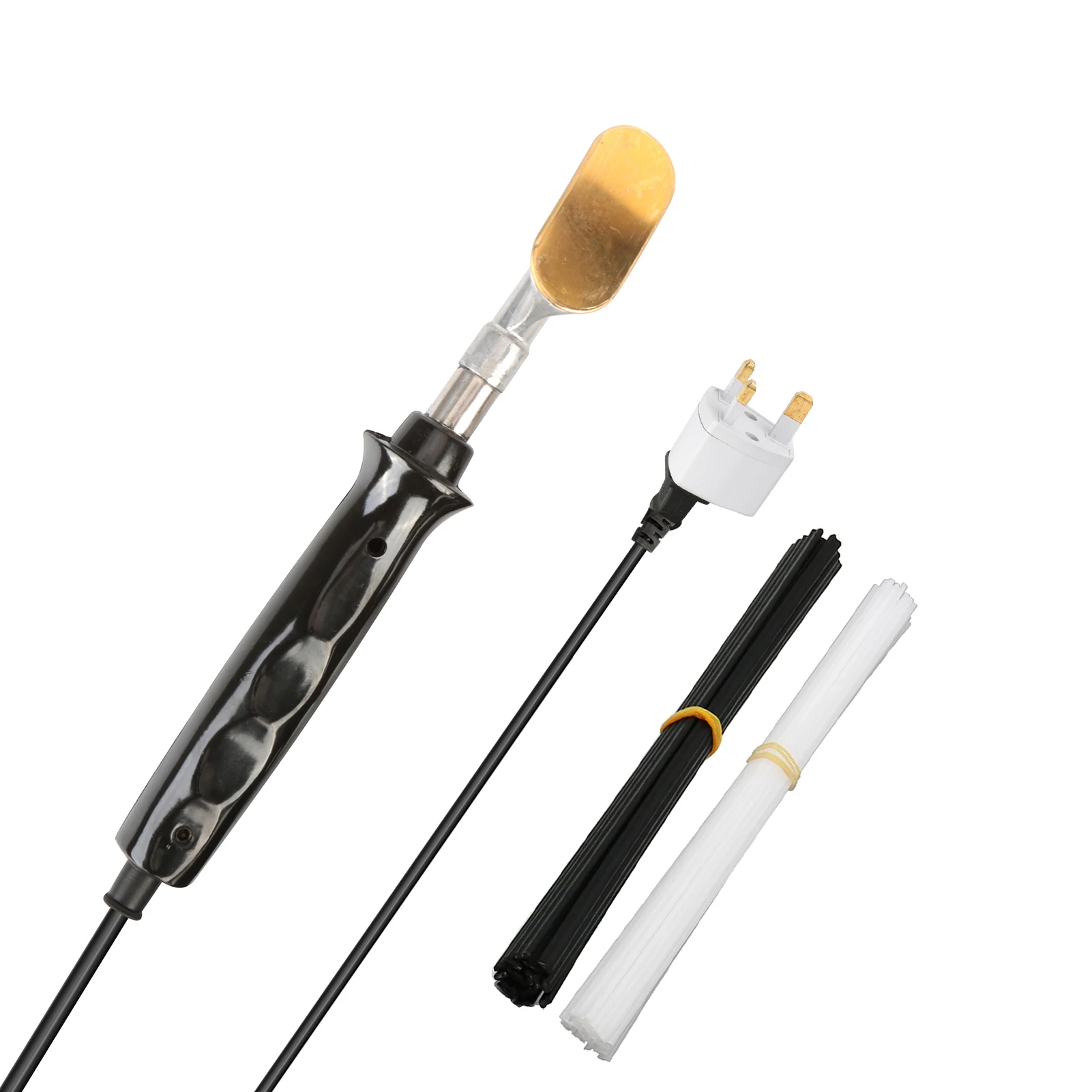 Электрический паяльник 50 Вт с 40 шт. пластиковых сварочных стержней ремонт