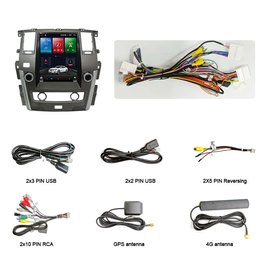Preise COHO Für Nissan Patrol 2012-2018 Android 10,0 Octa Core 6 + 128G Gps Autoradio Auto Multimedia-Player Lüfter