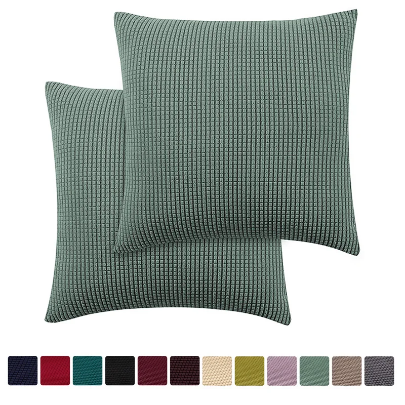 2 шт. чехлов для декоративных подушек Jacquard на диван, для гостиной, спальни, домашнего декора, 43x43 см.