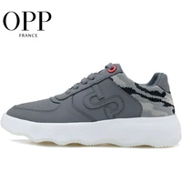 opp mens shoes autumn breathable mesh flying shoes youth fashion sports large size white shoes mens increased thick sole