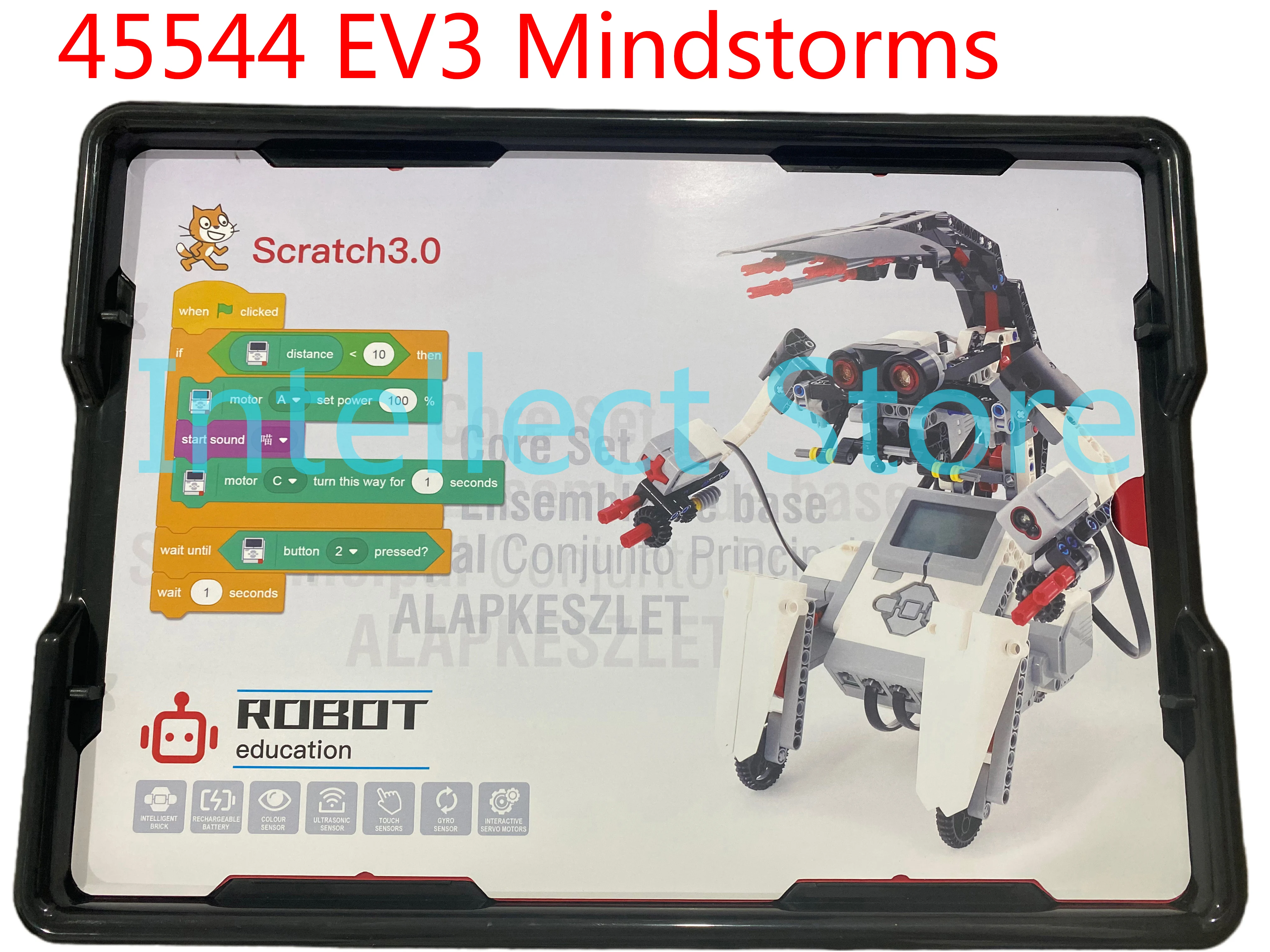logoingys High-tech Mindstorms EV3 45544 PF Parts lithium Educational 45560 intelligent robot Block programming toy | Игрушки и хобби