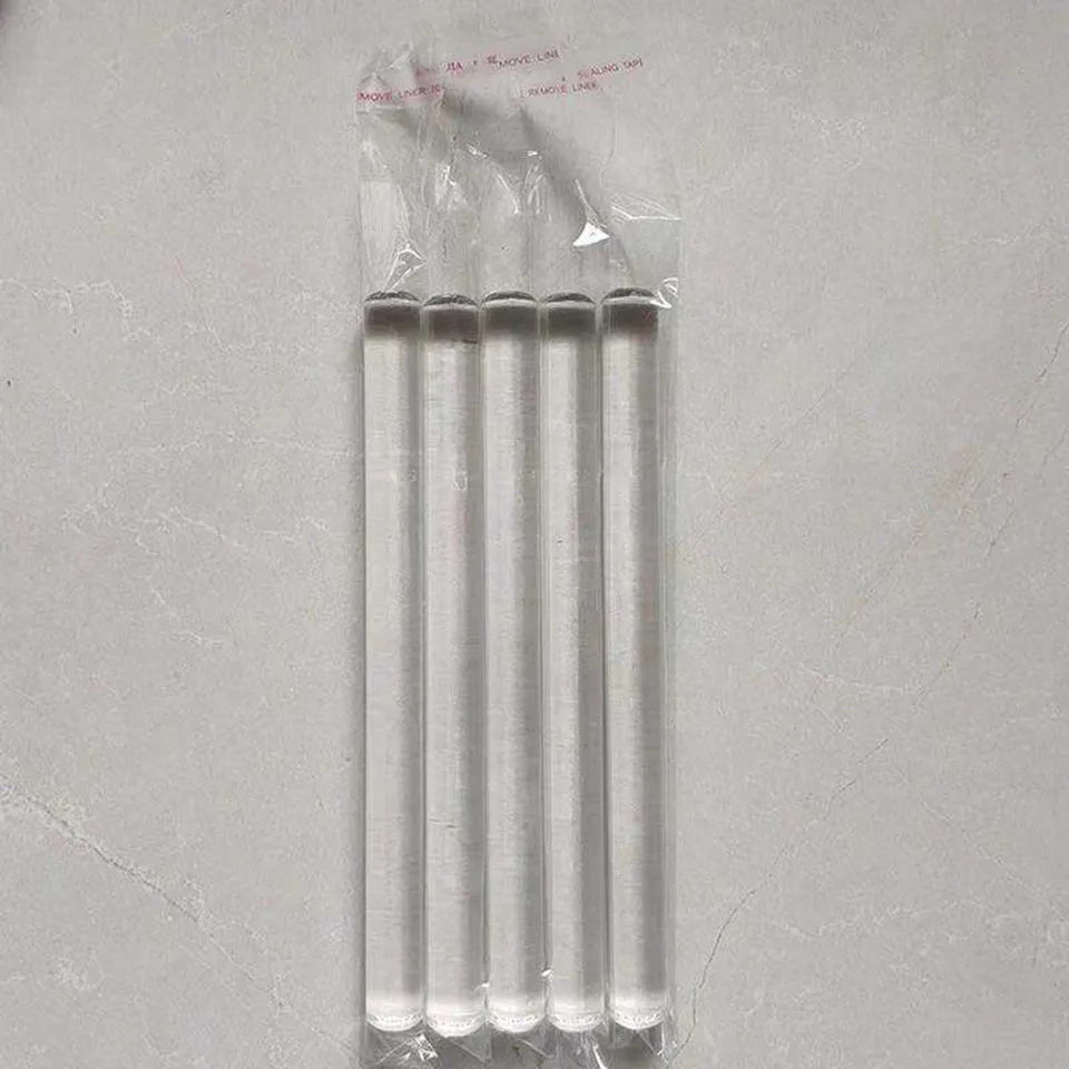 

16.5*1.3cm Acrylic Rolling Pins Non-stick Clay Tools For Polymer Clay Fondant Rollers Cake Dough Roller Pastry Tools