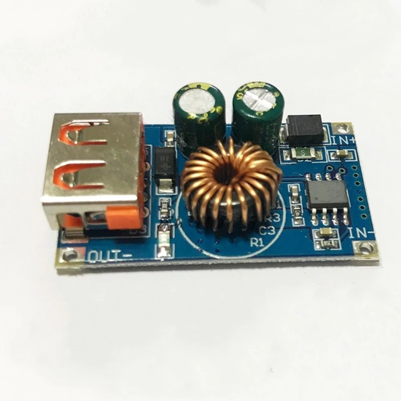 

USB DC step-down module 12V24V to QC3.0 fast charge Mobile phone charging board supports Qualcomm QC3.0 and other protocols
