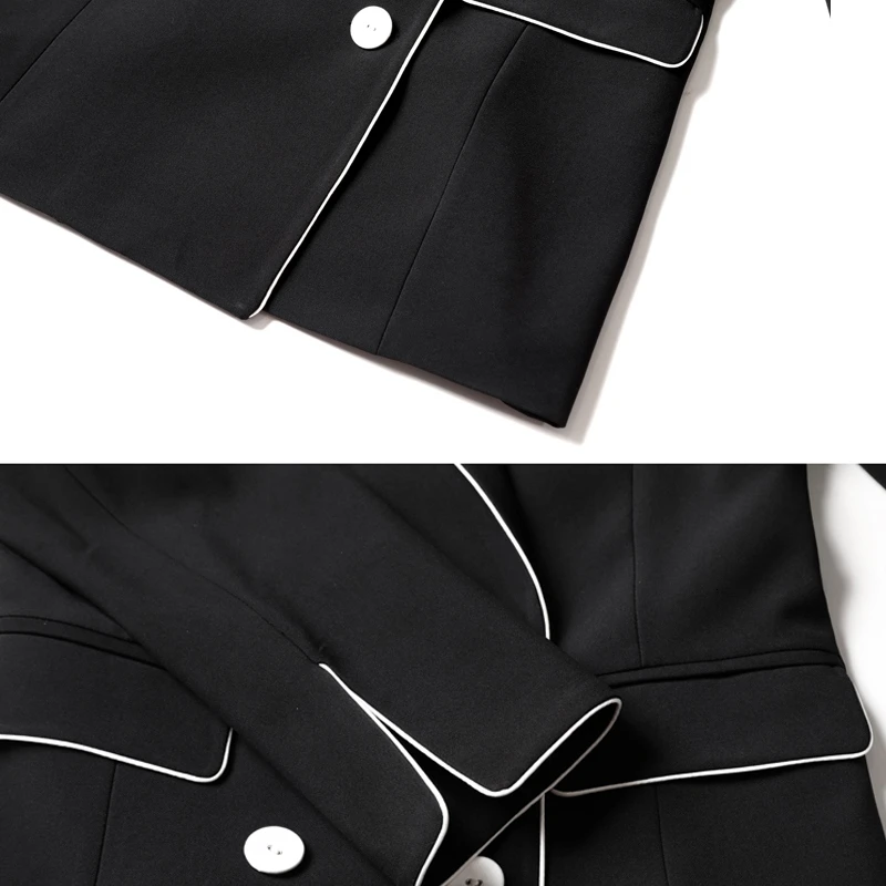 

2019 Women Jacket Long Sleeve Feminina Suit Blazer Casual Double Breasted Blazer Mujer Plus Size Blazer Feminino Jackets E579