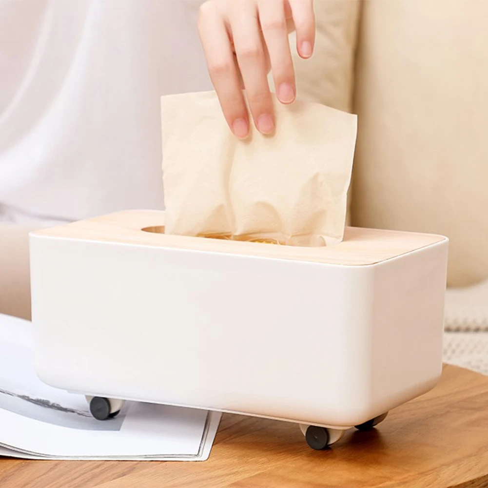 4 шт. клейкий шкив коробка для хранения мусорный бак самоклеющийся поворотный дом