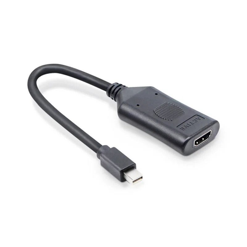 

Hot Sale Active Mini Display Port To HDMI-compatible Adapter 4k @60HZ Male Female Accessories