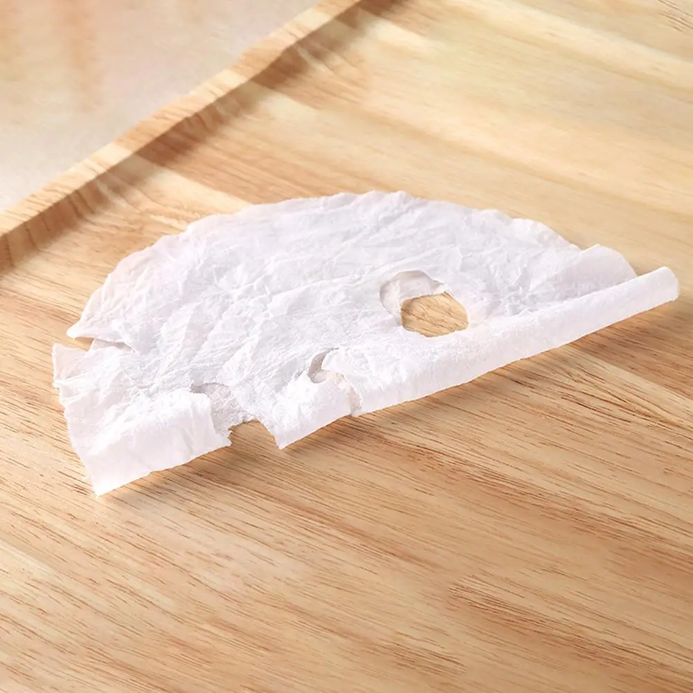 50 шт./пакет Сжатый одноразовые маски Портативный сухой нетканое волокно маска