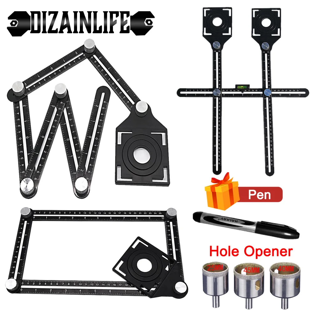 6 кратное алюминиевого сплава угловой измерительный прибор Finder с измерительной