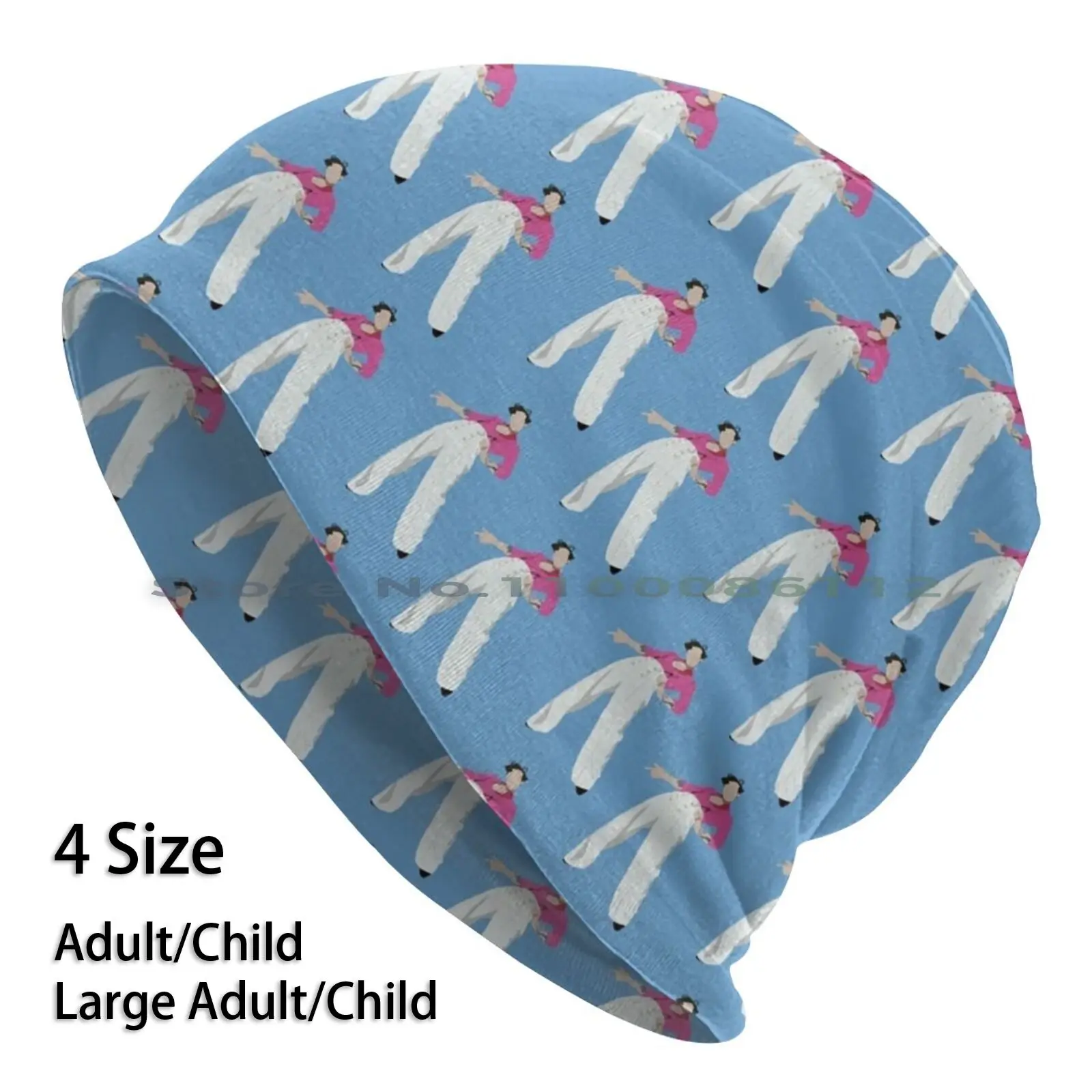 

Вязаная Шапка-бини для девочек-подростков