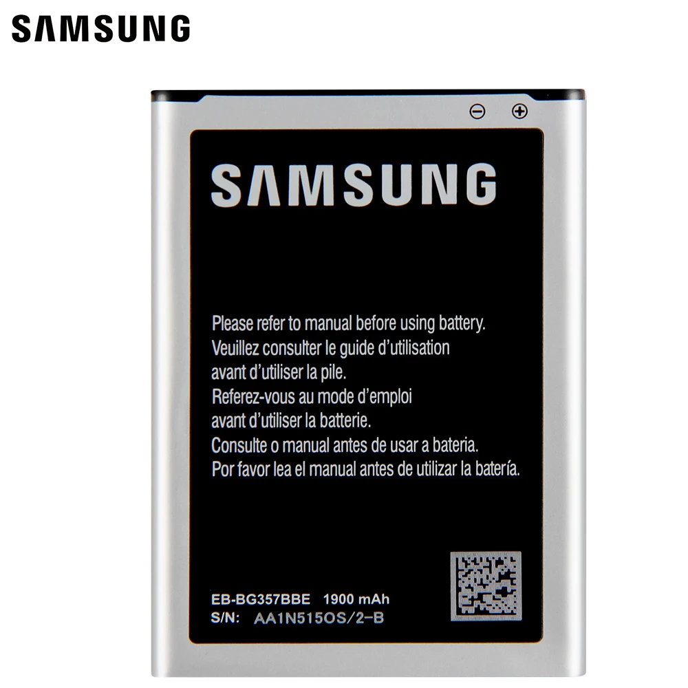 Samsung оригинальный запасной аккумулятор EB BG357BBE для Ace 4 GALAXY Style LTE G357 SM G357FZ подлинный