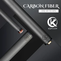 konllen carbon energy shaft 12 9mm full carbon fiber pool cue single shaft kit 388uni loc joint play cue only carbon shaft