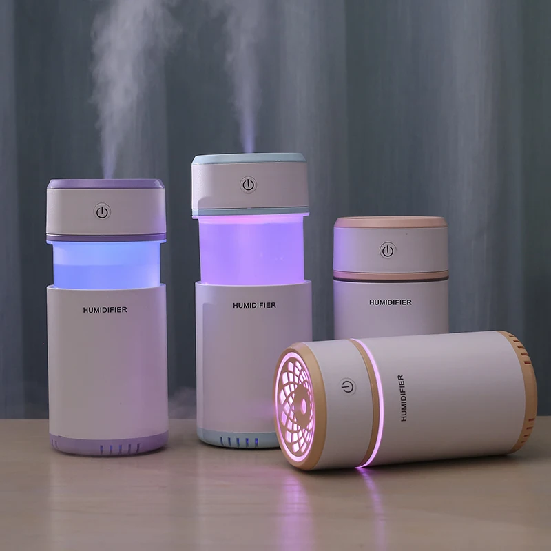 

Air Humidifier with LED Lights Ultrasonic Cool Mist Maker Air Purifier for Car Mini USB Aroma Diffuser