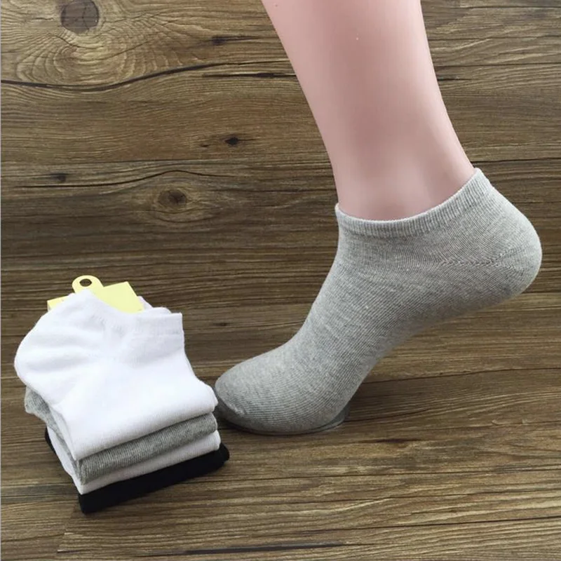 

Men Cotton Sock Invisible Socks Color No Summer Sweat Socks absorb Anti-skid Breathable Sock Soft Socks C5L0