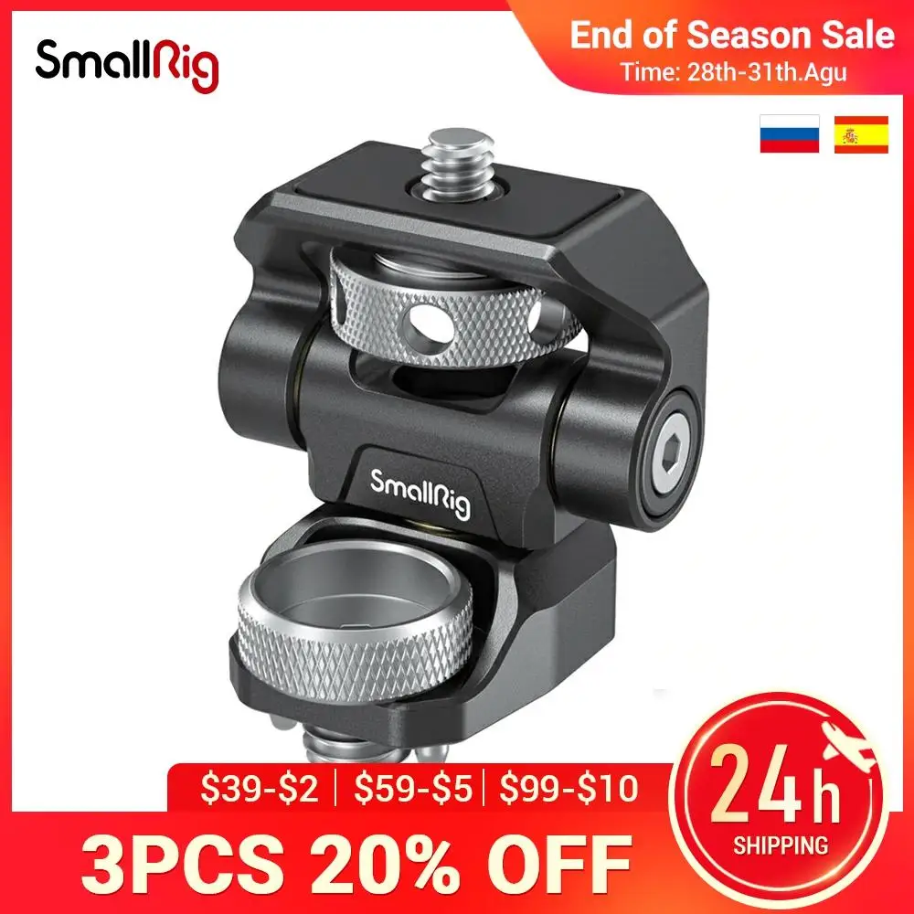 SmallRig DSLR камера регулируемый держатель монитора камеры Поворотный и Наклонный