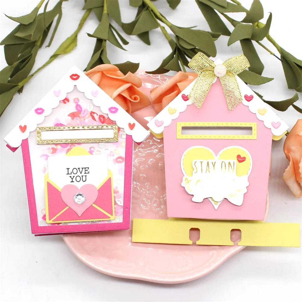 

KSCRAFT Memorydex Bird House Shaker Metal Cutting Dies Stencils for DIY Scrapbooking Decorative Embossing DIY Paper Cards