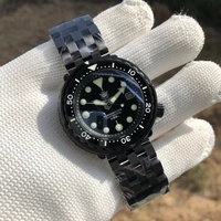 steeldive sd1975x pvd black tuna dive watch luminous automatic watch man mechanical watch ceramic bezel nh35 300m dive watch