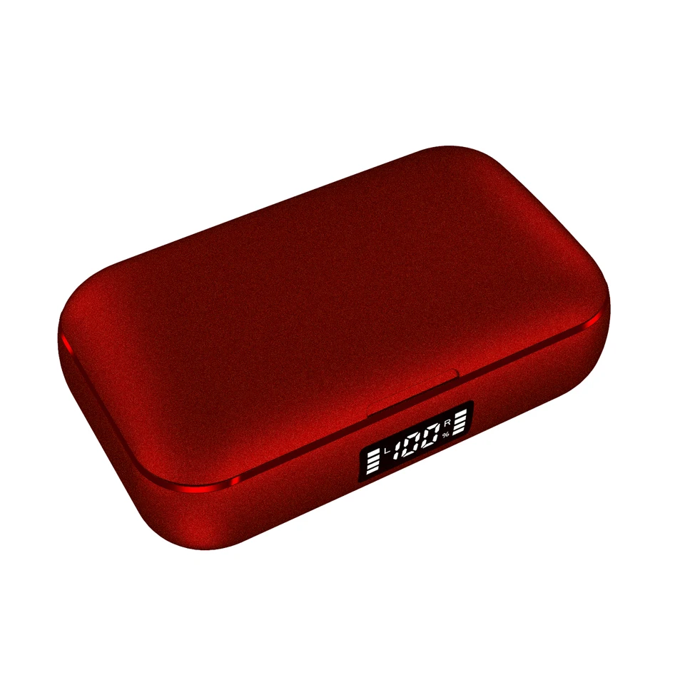 Беспроводные Bluetooth 5 0 наушники power Bank металлический корпус золотой черный серый