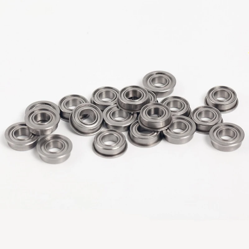 100 шт./лот FR168ZZ FR168Z FR168 ZZ Z 1/4 &quotx 3/8&quot x 1/8 &quotдюймов фланцевый фланец шаровой