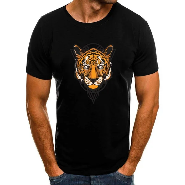 

yep a tiger t shirt t shirt Teen men short sleeve t-shirt new style spring Cotton high quality top tees