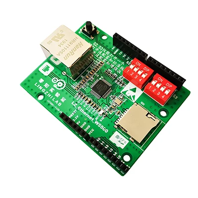 Плата расширения сети W5500|Демонстрационные стенды| |