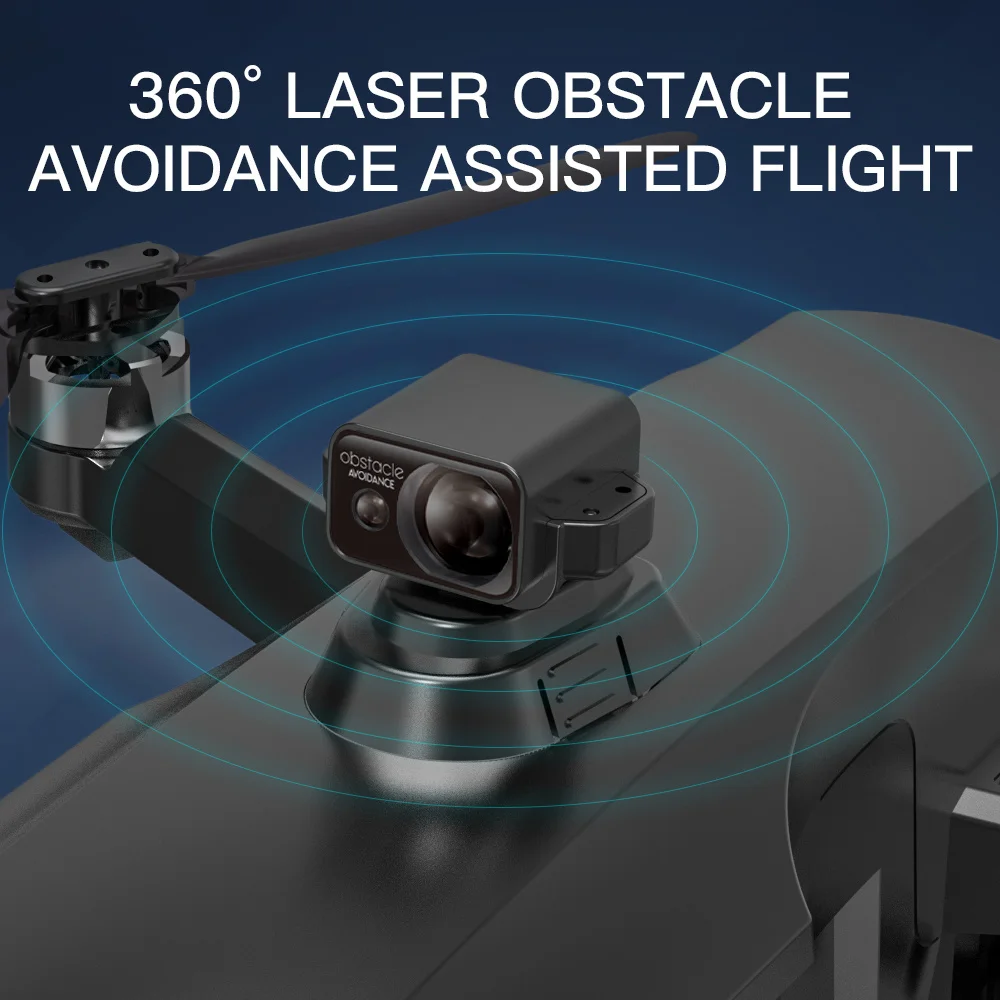Дрон ZLRC SG908 Pro/MAX складной Квадрокоптер 50X 3 оси 4K Wi-Fi GPS FPV | Игрушки и хобби