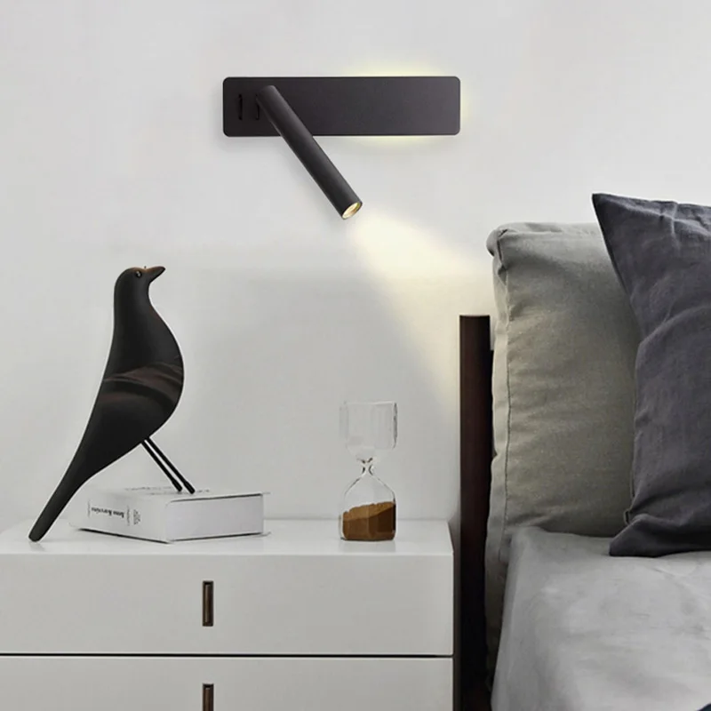 

Led Bedroom Wall Lamp Living Room Bedside Bathroom Loft Balcony Staircase Reading Light Home Decoration Modern Indoor Lighting