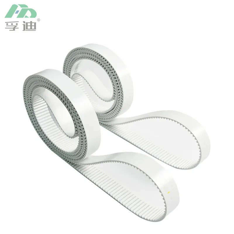

PU Synchronous Belt ,White Color With Steel Cord ,ATN10,T5 ,T10,AT10,AT5,XL,L,H,XL Trapezoidal Timing Belt