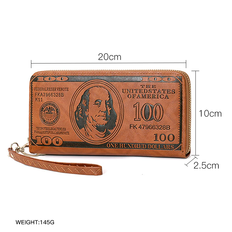 

UOSC Men Wallets Classic Long Style Card Holder Male Leather Purse Quality Zipper Large Capacity Big Brand Luxury Wallet For Men
